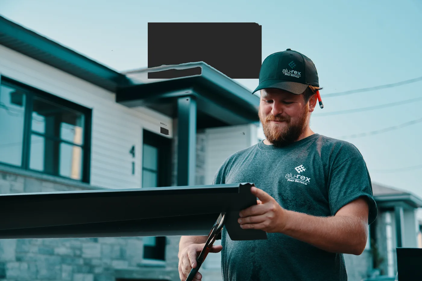 Installation de gouttières adaptée à votre maison par notre équipe locale
